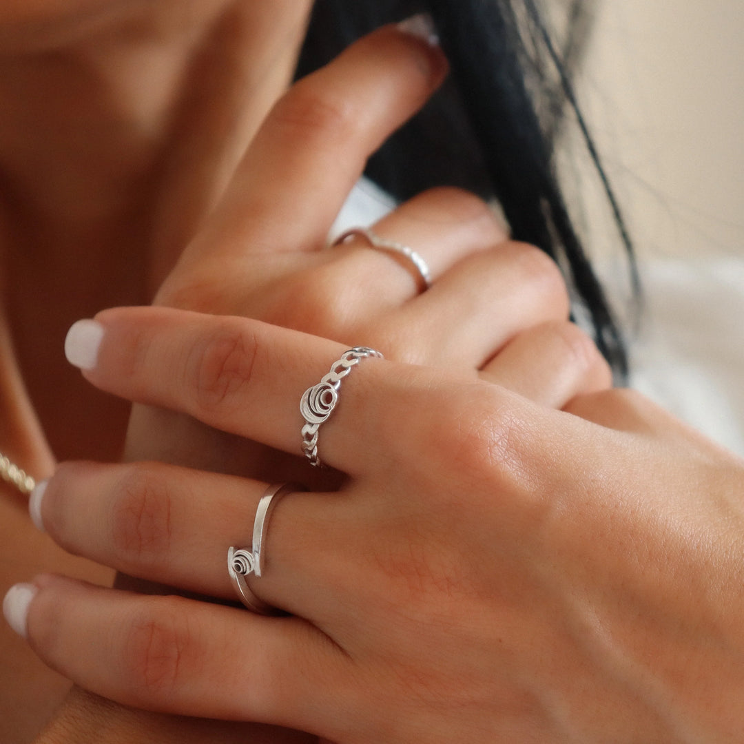 Blooming Bypass Ring