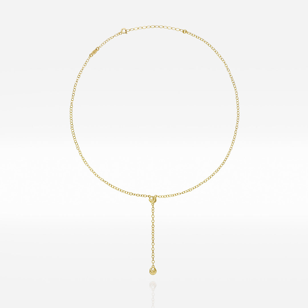 Signature Y-Necklace, earrings, stud earrings, anklet, bracelet, necklace, ring, 18k gold vermeil jewelry, online jewelry store, women jewelry, Roses Muse