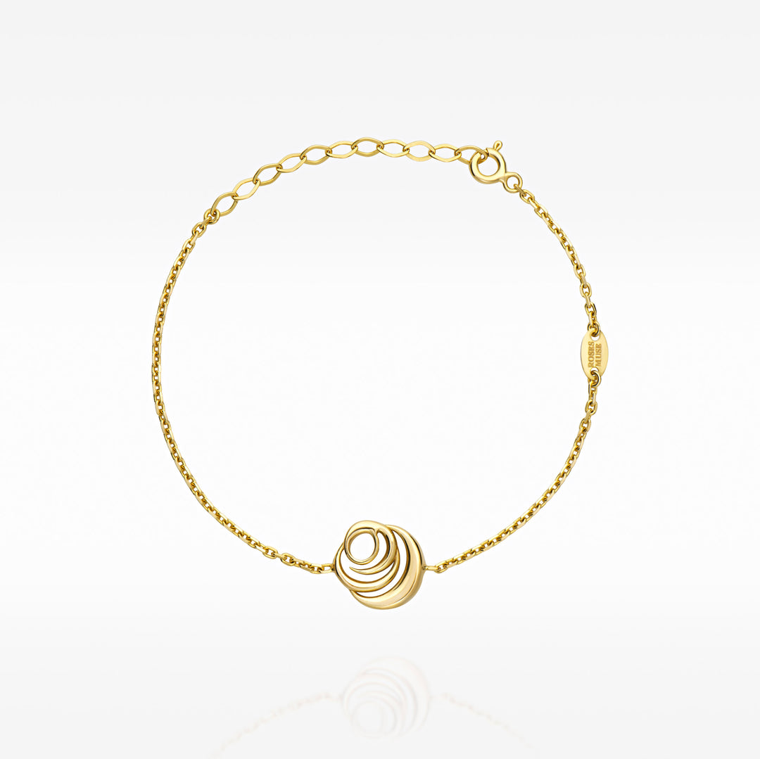 Signature Solo Rose Bracelet, earrings, stud earrings, anklet, bracelet, necklace, ring, 18k gold vermeil jewelry, online jewelry store, women jewelry, Roses Muse